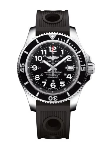 Breitling - A17365C9.BD67.244X Superocean II 42 Stainless Steel / Volcano Black / Rubber