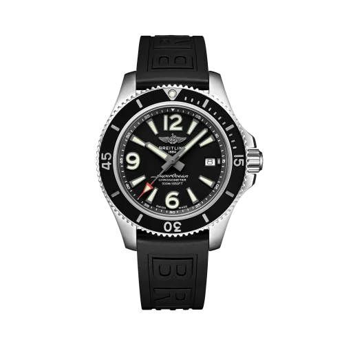 Breitling - A17366021B1S1 Superocean 42 Stainless Steel / Black / Rubber / Pin