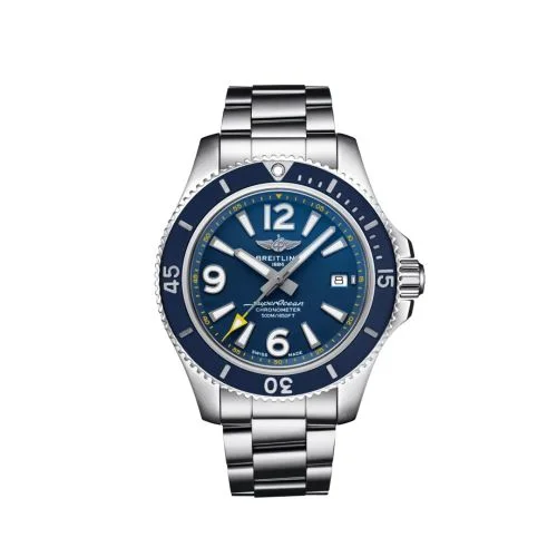 Breitling - A173661A1C1 Superocean 42 Stainless Steel / Blue / Japan