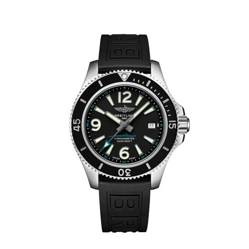 Breitling - A173666A1B1S1 Superocean 42 Stainless Steel / Black - Premiers de Cordée