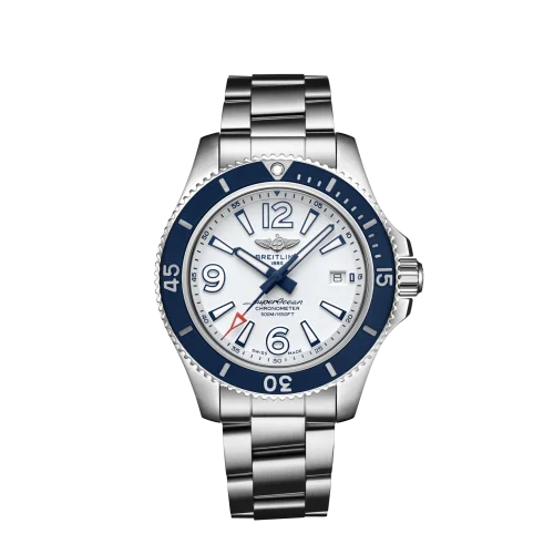 Breitling - A17366D81A1A1 Superocean 42 Stainless Steel / White / Bracelet
