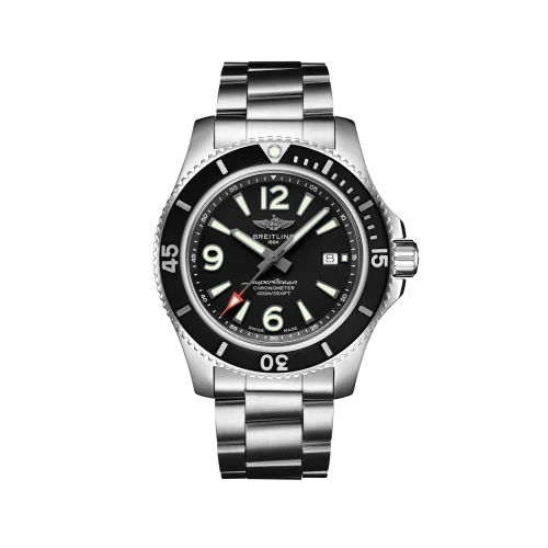 Breitling - A17367D71B1A1 Superocean 44 Stainless Steel / Black / Bracelet