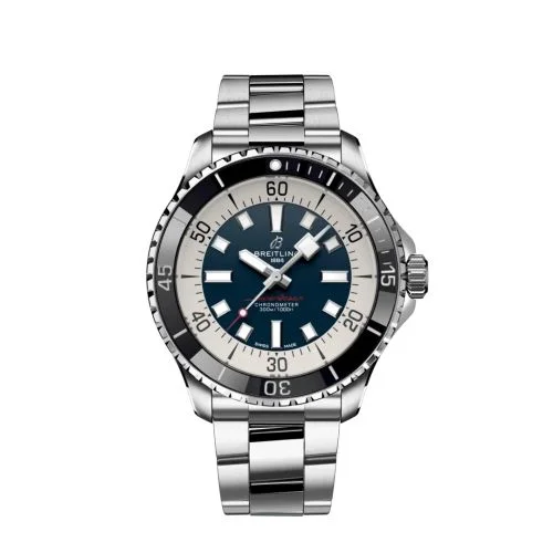 Breitling - A17376211C1A1 SuperOcean Automatic 44 Stainless Steel / Blue / Bracelet
