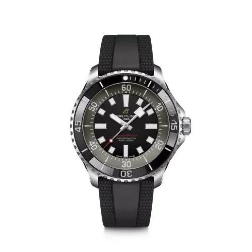 Breitling - A173765A1B1S1 SuperOcean Automatic 44 Stainless Steel / Black / UK