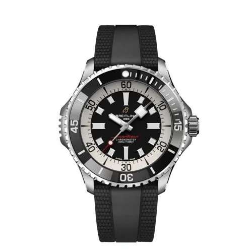 Breitling - A17378211B1S1 SuperOcean Automatic 46 Stainless Steel / Black / Rubber