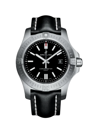 Breitling - A17388101B1X1 Chronomat Colt 44 Automatic Black / Calf / Pin
