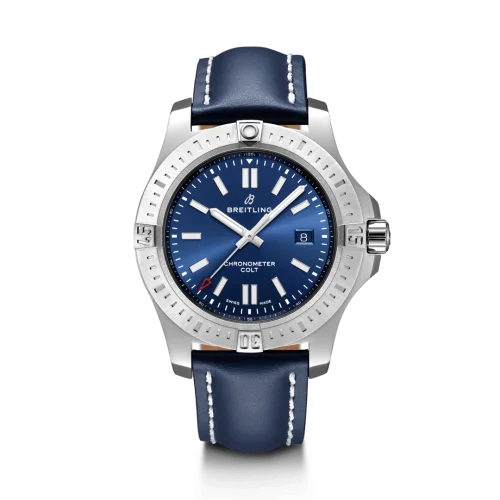 Breitling - A17388101C1X1 Chronomat Colt 44 Automatic Blue / Calf / Pin
