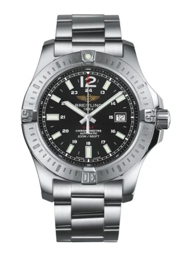 Breitling - A1738811.BD44.433X Colt 44 Automatic Volcano Black / Calf