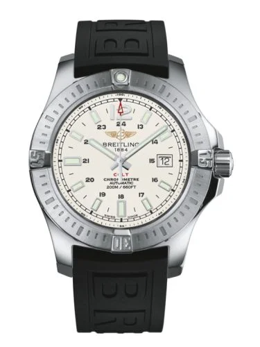 Breitling - A1738811.G791.435X Colt 44 Automatic Stratus Silver / Calf