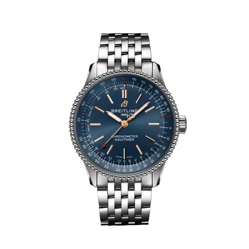 Breitling - A173953A1C1A1 Navitimer 1 35 Automatic Stainless Steel / Blue / Korea