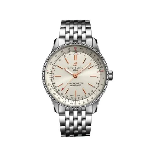 Breitling - A17395F41G1A1 Navitimer 1 35 Automatic Stainless Steel / Silver / Bracelet