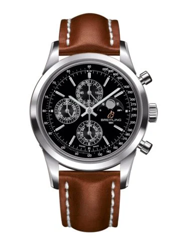 Breitling - A1931012/BB68/433X/A20BA.1 Transocean Chronograph 1461 Stainless Steel / Black / Calf / Pin