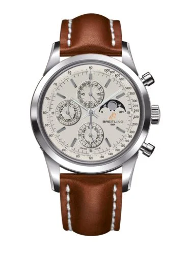 Breitling - A1931012/G750/433X/A20BA.1 Transocean Chronograph 1461 Stainless Steel / Silver / Calf / Pin