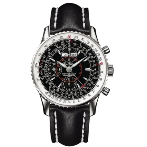Breitling - A2133012.B571.435X Montbillant Datora Black / Calf