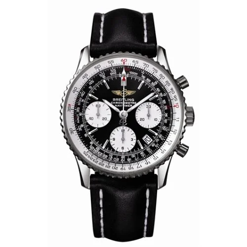 Breitling - A2332212/B635 Navitimer Black / Black Calf
