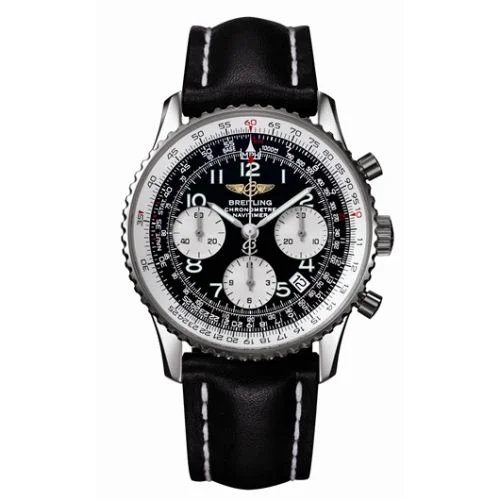 Breitling - A2332212/B637 Navitimer Black Arabic / Calf