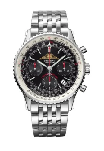 Breitling - A233225U/BD70/442A Navitimer 01 43 Stainless Steel / Black / Bracelet / AOPA