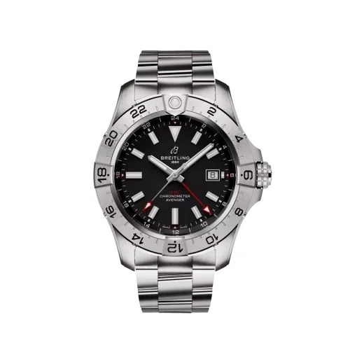 Breitling - A32320101B1A1 Avenger Automatic GMT 44 Stainless Steel / Black / Bracelet