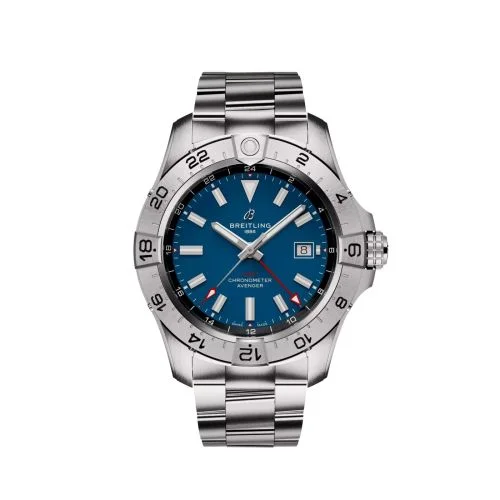 Breitling - A32320101C1A1 Avenger Automatic GMT 44 Stainless Steel / Blue / Bracelet