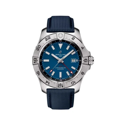 Breitling - A32320101C1X1 Avenger Automatic GMT 44 Stainless Steel / Blue / Strap