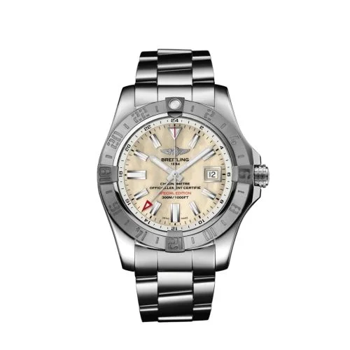 Breitling - A3239011/A809/170A Avenger II GMT Stainless Steel / MOP / Japan Special Edition