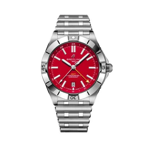 Breitling - A32398B81K1A1 Breitling Chronomat Automatic GMT 40 NFL Kansas City Chiefs Edition