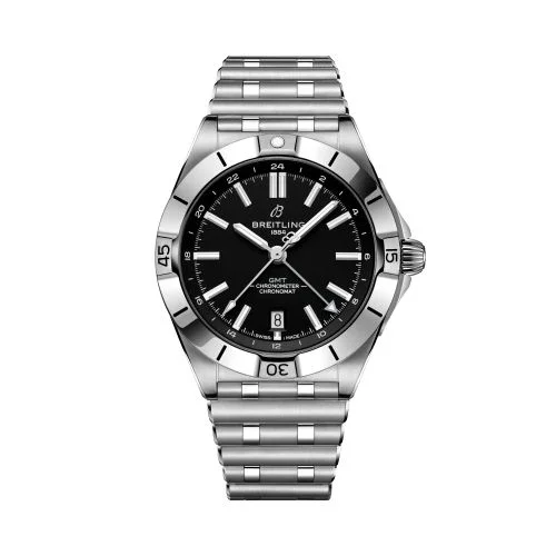 Breitling - A32398B91B1A1 Breitling Chronomat Automatic GMT 40 NFL Las Vegas Raiders Edition