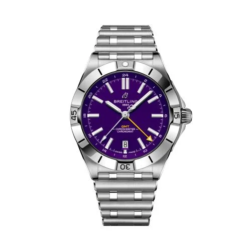 Breitling - A32398C31Q1A1 Breitling Chronomat Automatic GMT 40 NFL Minnesota Vikings Edition