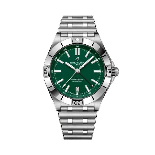 Breitling - A32398C61L1A1 Breitling Chronomat Automatic GMT 40 NFL New York Jets Edition