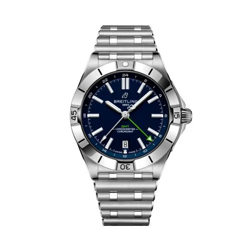 Breitling - A32398D41C1A1 Breitling Chronomat Automatic GMT 40 NFL Seattle Seahawks Edition