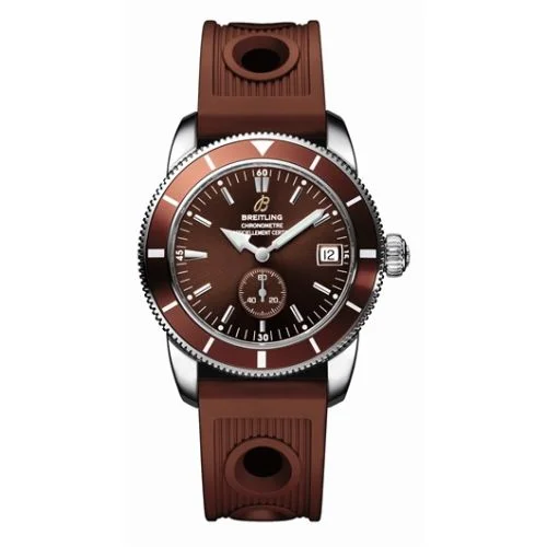 Breitling - A3732024.Q543 Superocean Heritage 38 Stainless Steel / Bronze / Rubber