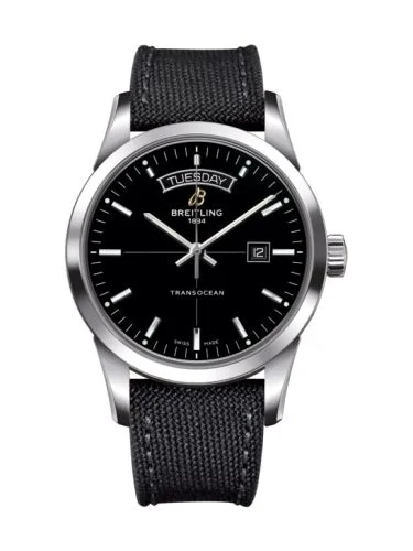 Breitling - A4531012/BB69/109W/A20BA.1 Transocean Day & Date Stainless Steel / Black / Military