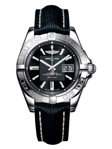 Breitling - A49350L2.BA07.220X Galactic 41 Stainless Steel / Trophy Black / Sahara