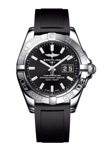 Breitling - A49350L2.BE58.132S Galactic 41 Stainless Steel / Onyx Black / Rubber