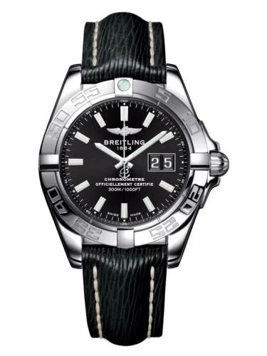 Breitling - A49350L2.BE58.218X Galactic 41 Stainless Steel / Onyx Black / Sahara