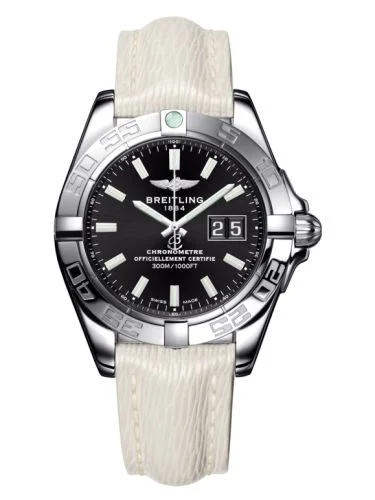 Breitling - A49350L2.BE58.237X Galactic 41 Stainless Steel / Onyx Black / Sahara