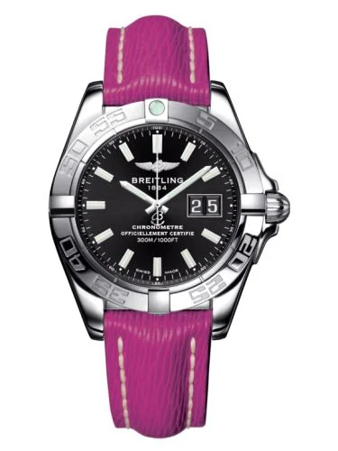 Breitling - A49350L2.BE58.243X Galactic 41 Stainless Steel / Onyx Black / Sahara