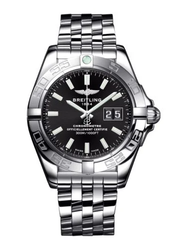 Breitling - A49350L2.BE58.366A Galactic 41 Stainless Steel / Onyx Black / Bracelet