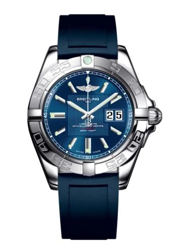 Breitling - A49350L2.C806.138S Galactic 41 Stainless Steel / Metallica Blue / Rubber
