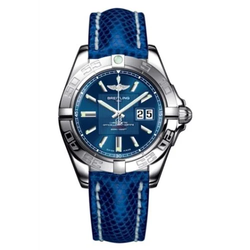 Breitling - A49350L2.C806.143Z Galactic 41 Stainless Steel / Metallica Blue / Teju