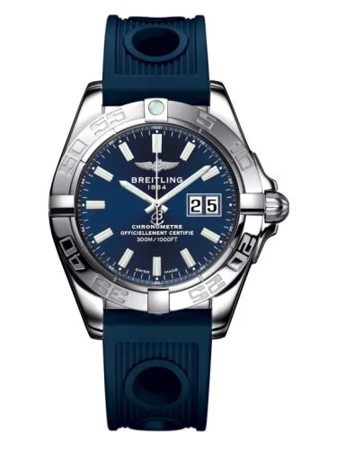 Breitling - A49350L2.C929.203S Galactic 41 Stainless Steel / Horizon Blue / Rubber