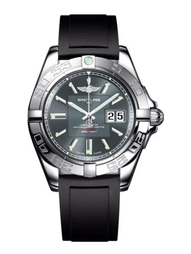 Breitling - A49350L2.F549.132S Galactic 41 Stainless Steel / Tomcat Gray / Rubber