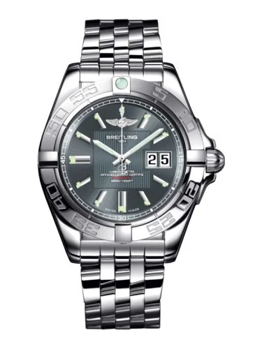 Breitling - A49350L2.F549.366A Galactic 41 Stainless Steel / Tomcat Gray / Bracelet
