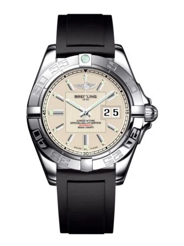 Breitling - A49350L2.G699.132S Galactic 41 Stainless Steel / Sierra Silver / Rubber