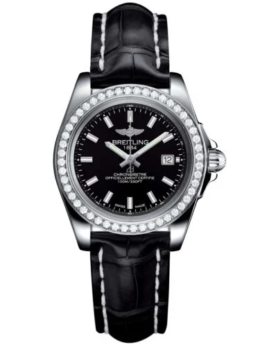 Breitling - A7133053/BF62/208X/A14BA.1 Galactic 32 Sleek Edition Stainless Steel / Diamond / Trophy Black / Sahara