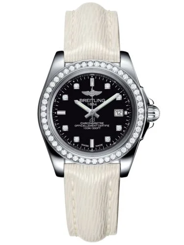 Breitling - A7133053/BF63/208X/A14BA.1 Galactic 32 Sleek Edition Stainless Steel / Diamond / Trophy Black Diamond / Sahara