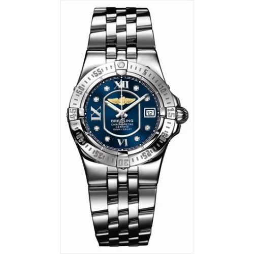 Breitling - A7134012.C770 Starliner 2008 Blue / Diamond / Bracelet