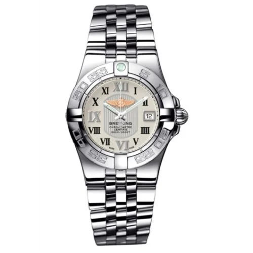 Breitling - A71340L2.G670.368A Galactic 30 Silver / Roman / Bracelet