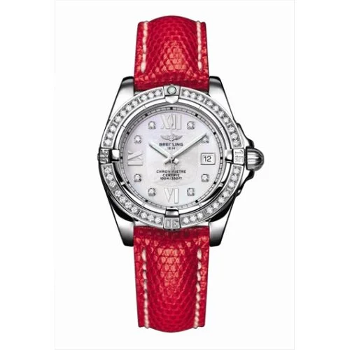 Breitling - A7135612.A663 Cockpit Lady Diamond / MOP / Red Teju