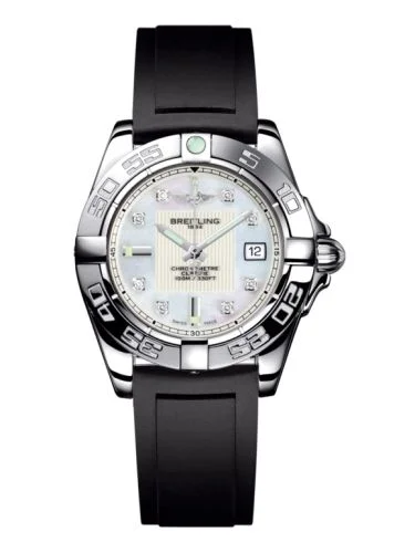 Breitling - A71356L2.A708.209X Galactic 32 Stainless Steel / Pearl Diamond / Sahara